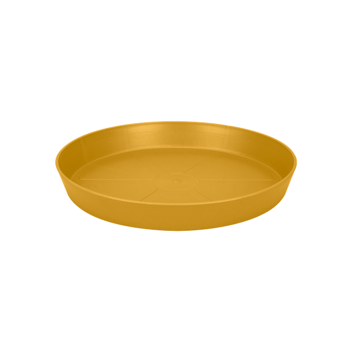 loft urban saucer round 30cm honey yellow